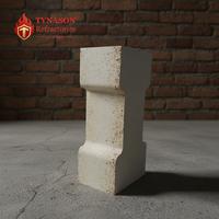 Meubles de four Tynason en Corindon-Mullite, Brique d'alumine blanche fusionnée WFA de haute pureté, pour frittage, haute réfractaire 1770-2000°C