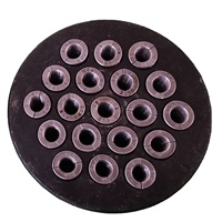 Ancrage mono/multi rond de système de post-tension pour l'ancrage précontraint de poutre de pont avec des cales pour le toron de béton précontraint