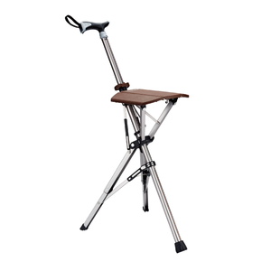 Silla Ta-Da Series1 Marrón 85cm Bastón Antideslizante Camping Muleta Silla Bastón Soporta 300 Lbs - Product Image 1