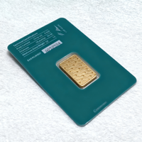 Suisse 1oz 2.5g 5g 10g 20g 50g 100g Lingots d'or, Artisanat métallique, Cadeau porte-bonheur, Lingots d'or plaqués or, Emballage blister