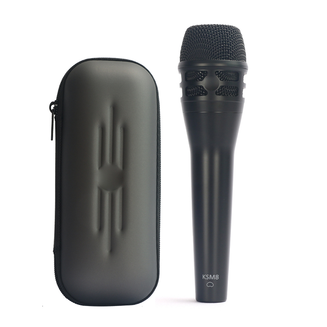 KSM8 Wired Classic Dynamic Karaoke Professional Wired Microphone Wireed Microphone with Bag