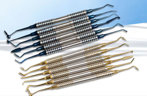 Kit d'instruments de restauration dentaire en résine 6 pièces, outils manuels en métal pour composite, esthétique non invasif, classe I - Product Image 6