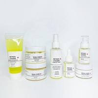 Ensemble de soins de la peau OEM, soins du visage, marque privée, bio, éclaircissement naturel, rétinol, ensemble de soins de la peau