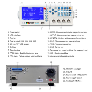 MATRIX MCR-5200 Multimètre haute précision 40 Hz à 200 KHz, précision de 0,1 % pour la réparation d'amplificateurs audio de voiture et domestiques - Product Image 4