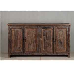 Contemporary Wooden <b>Sideboard</b> Cabinet Modern Storage Furniture for Home Decoration and Interior Organization - Product Image 6