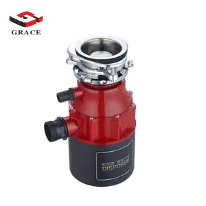 Grace Kitchen Waste Disposer Feed Garbage Disposal Food Waste Disposer with Stainless Steel Grinding System