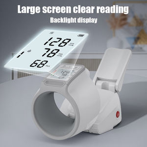 ODM OEM accueil hôpital bras supérieur numérique poignet tensiomètre LCD affichage numérique BP mètre médical tensiomètre manchette métal - Product Image 3