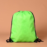 Sac à dos à cordon de serrage moyen (30-50 cm) en polyester, multicolore, pour sport, gym, voyage, rangement, mode, modèle personnalisé, cadeau, vente en gros