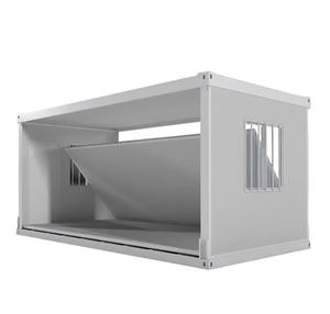 Maison en conteneur pliable extensible à deux étages Offres Spéciales Maison modulaire préfabriquée à plat pour hôtels à usage extérieur Panneau sandwich fabriqué - Product Image 1