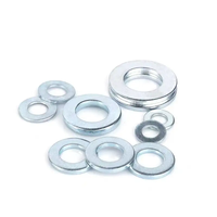 Zinc Galvanized National Standard M14/M16/M20/M22 Flat Metal Washers for Automotive Mining General & Heavy Industries