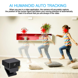 Nueva Cámara Web Inteligente con Seguimiento Facial por IA YT05, Enfoque Automático por IA, Cámara Web USB Full HD 1080p - Product Image 3