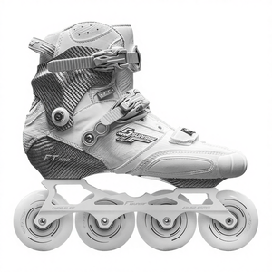 Patins à roulettes en fibre de carbone OEM, légers, pour slalom en plein air, adultes, enfants, patins de course professionnels - Product Image 1