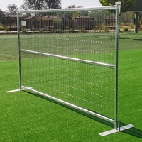 Grille de clôture temporaire pour chantier de construction extérieur 6x10 pieds, cadre en fer galvanisé, écologique, imperméable, durable, traité thermiquement
