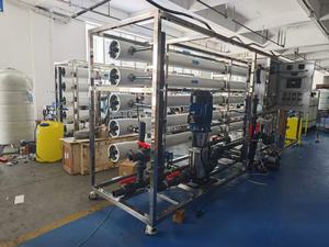 Système de dessalement par osmose inverse 20 TPH pour <span class=keywords><strong>eau</strong></span> saumâtre, entièrement contrôlé par PLC, pour l'alimentation des chaudières de l'industrie textile - Product Image 3