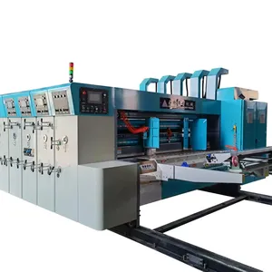 JIALONG Series Automatic Corrugated Inkjet Carton Printer Rotary Die Cutting Printing Slotting Machine For Corrugated Box