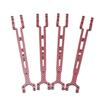 Pièces de modèle RC en fibre de carbone 3K CNC OEM, découpe personnalisée, accessoires de cadre en plaque de fibre de carbone pour avion, hélicoptère, voiture RC