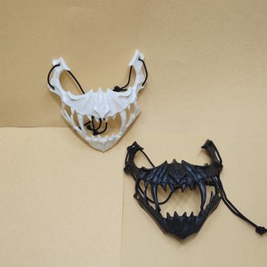 Tigre Scheletro Lupo Drago Dio in Silicone maschere da festa con corda elastica per studente foto di scena e decorazione di Halloween - Product Image 2