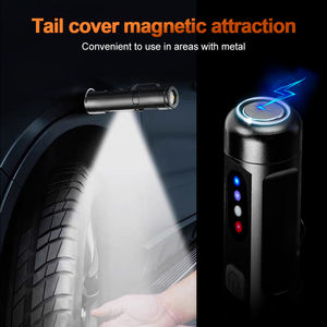 WOSEN Red White Blue Cob Side <b>Light</b> Magnetic Tail Cap Clip <b>Mini</b> Portable Type C Rechargeable IP65 Waterproof <b>LED</b> Flashlight - Product Image 5