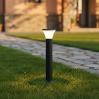 Lampes de jardin LED extérieures PW7002 IP54 étanches avec douille E27, lampadaires paysagers de 700 mm