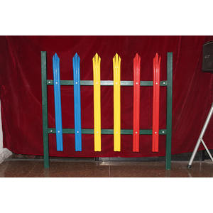 Clôture de plaques en acier galvanisé, 4 pièces, clôture enroulée de la rouille - Product Image 6