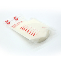 Sacs de conservation du lait maternel sans BPA avec adaptateur bec verseur, pré-stérilisés, anti-fuite, pochettes de congélation, impression personnalisée, vente en gros