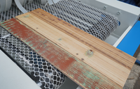 Traversez la machine automatique de sablage de convoyeur pour le bois