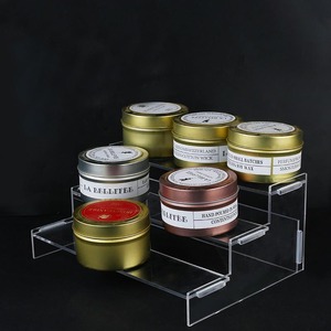 亚克力台阶珠宝展示架鞋袋展示透明化妆架玩具储物架 - Product Image 6