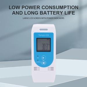 Enregistreur de température et d'humidité USB TempU 03 avec écran LCD, monocanal, pour la surveillance environnementale et la logistique de la chaîne du froid - Product Image 3