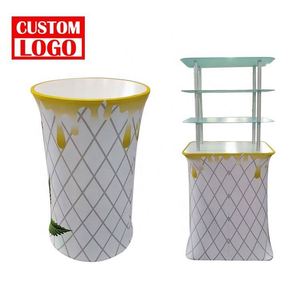 Comptoir promotionnel pop-up 10x20 pieds, stand de salon professionnel portable standard, table de comptoir pop-up promotionnel - Product Image 1
