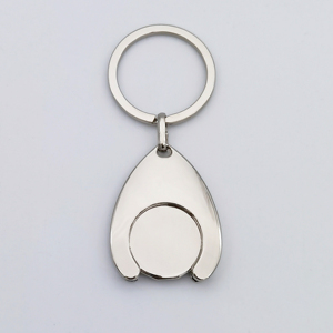 Khuyến mại bán buôn giá rẻ tùy chỉnh kim loại Euro đồng xu mã thông báo siêu thị mua sắm giỏ hàng mã thông báo xe đẩy đồng xu Keychain - Product Image 5