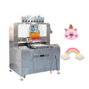 Chocoladeproductielijn Chocoladereep Machine Fabrikant Chocolade Snoep Maken Machine