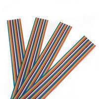 UL21311 Câble plat FR-PE 8 10 12 14 16 broches Fil électrique Câble de haut-parleur flexible en cuivre étamé