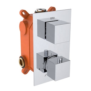 HIMARK CUPC Giấu Robinet Salle De Bain Douch Kraan Ducha De Lluvia Phòng Tắm Nhiệt <span class=keywords><strong>Mixer</strong></span> Shower Trim Kit Vòi Van - Product Image 2