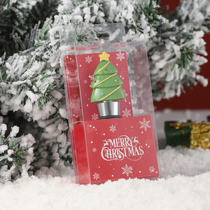 Bouchon de bouteille de vin en résine en forme de sapin de Noël, décoration de fête, cadeau 4916-3 - Product Image 1