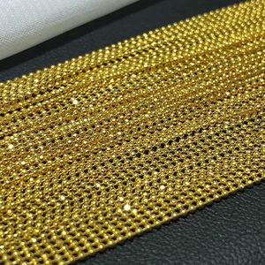 Xinfly - Cadena de Bolas Facetadas de Oro Amarillo Sólido de 18 Quilates y 1 mm para Hombre, Collar Personalizado de Estilo Hip Hop para Bodas y Regalos - Product Image 1