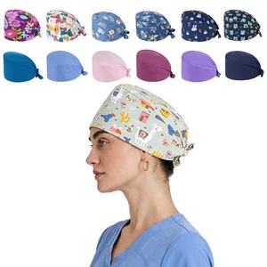 Gorro Quirúrgico Unisex Cómodo con Estampado de Personajes, Gorro de Enfermería para Hospital, Transpirable, Compatible con OEM - Product Image 4