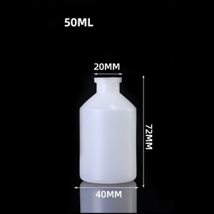 Leere transparente Kunststoff-Impfstoff-Injektion fläschchen Flasche Sterile Fläschchen für Fläschchen füll maschine - Product Image 6