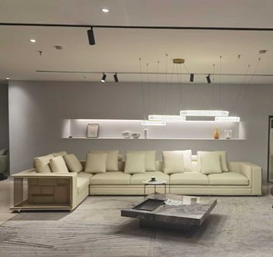 Canapé en cuir haut de gamme <span class=keywords><strong>Babylon</strong></span> pour salon - Canapé d'angle italien luxueux, meubles de luxe sur mesure - Product Image 2
