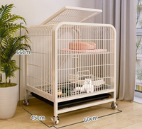 Offre Spéciale : Grande Cage Solide pour Chat, Villa à Trois Niveaux, Super Espace Libre, Maison de Luxe pour Chat, Vente en Gros