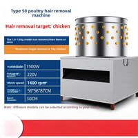 Machine à plumer les poulets TM50, machine à épiler les volailles, machine à enlever les plumes de poulet