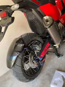 Extensión de Guardabarros Trasero de Fibra de Carbono para HONDA XADV 2017 a 2024 y <span class=keywords><strong>Forza</strong></span> 750 - Product Image 5