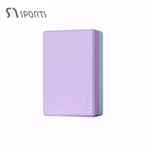 Espuma EVA de alta densidad Pilates & <span class=keywords><strong>Yoga</strong></span> Brick Double Color Home Fitness <span class=keywords><strong>Yoga</strong></span> Block con logotipo personalizado Precio bajo - Product Image 4