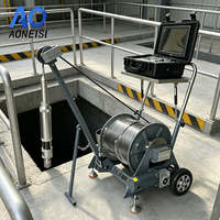 Caméra vidéo pour forage, capteur anti-collision, utilisation haute température, système de configuration rapide, exploration en eaux profondes, affichage couleur HD 720P