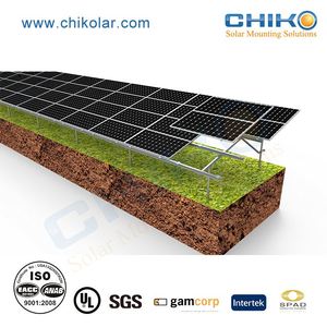 Système de montage au sol solaire en acier galvanisé adapté - Product Image 5