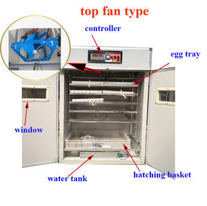 Высокое качество, новинка, оптовая продажа, полностью автоматический инкубатор для яиц 1056 куриного перепела, утка, гуся, индейки, температура вылупления яиц - Product Image 2