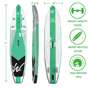 Planche à voile gonflable tout usage Windsurf SUP pour athlètes ou joueurs techniques Windsup11' A - Product Image 5