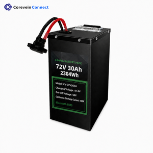 OEM Corevein Connect <b>72V</b> 30Ah LiFePO4 Semi-solid State <b>Battery</b> Pack with Bluetooth BMS 4000 Cycles for Electric Two/Wheeler - Product Image 1