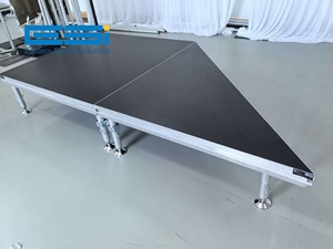 Plataforma de escenario ESI GT portátil para bodas al aire libre, escenario plegable móvil para eventos hecho de aluminio duradero, ¡a la venta! - Product Image 3
