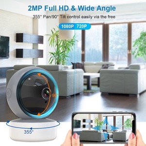 Bán Sỉ Camera Ip Không Dây Tuya Thông Minh Phát Hiện Chuyển Động HD 2MP 3MP 5MP Camera Video Giám Sát An Ninh Gia Đình Wifi 1080P - Product Image 2