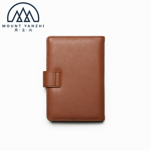 Portefeuille de voyage en cuir véritable de luxe personnalisé avec logo, haute qualité, blocage RFID, emplacements pour cartes de crédit, marque Mount Yanzhi - Product Image 6